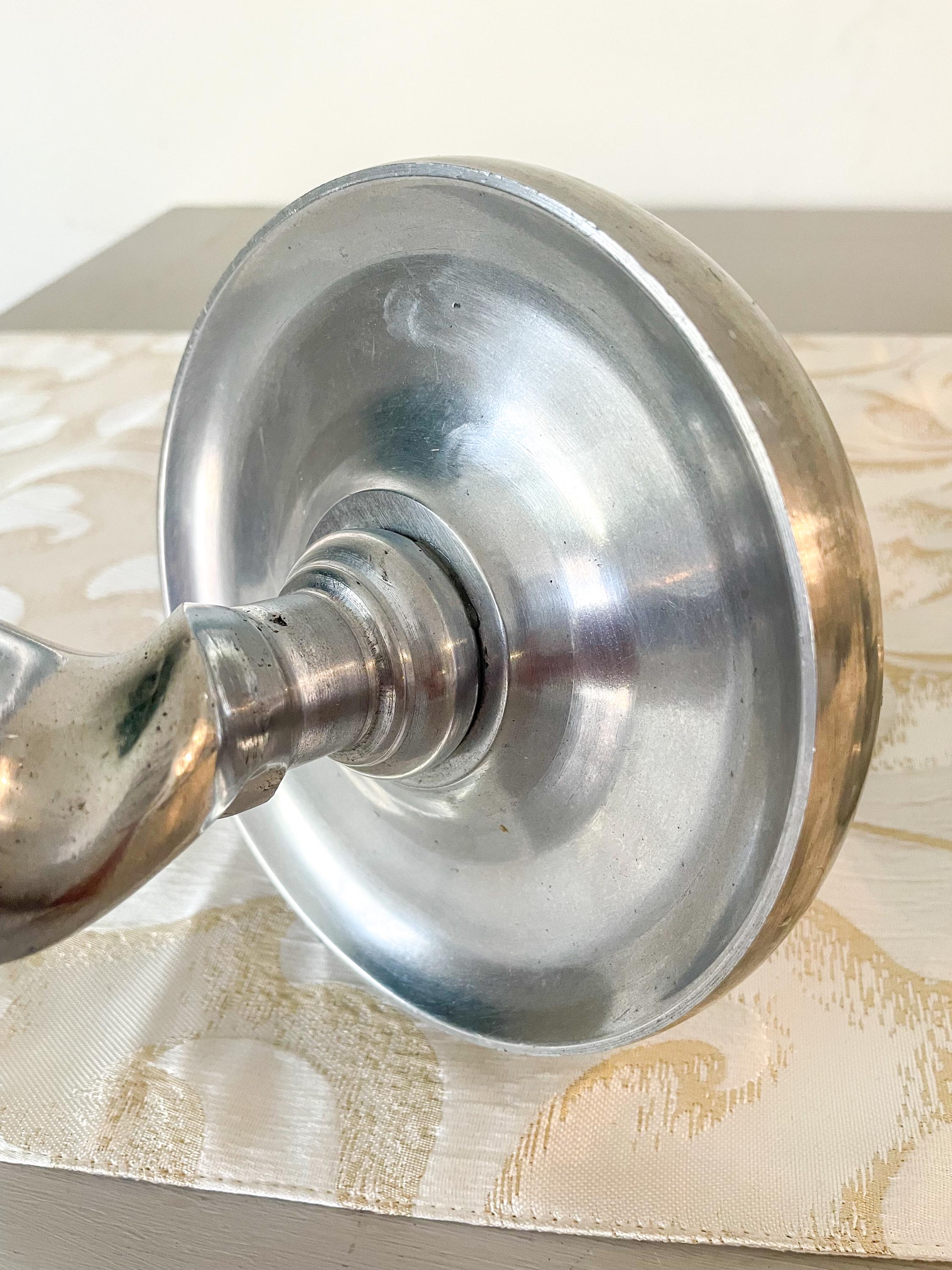 アルミ製ツイストキャンドルホルダー2個セット - Etsy 日本