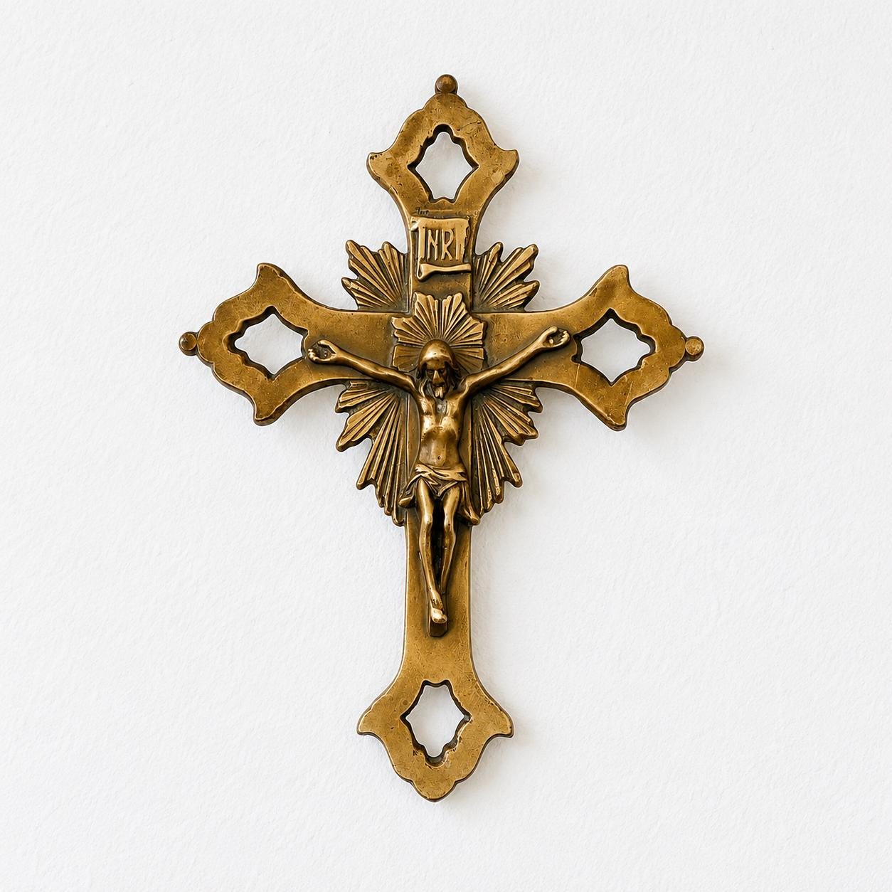 Vintage Inri Cross - Etsy
