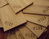 Personalized Wholesale Brand!  Your company logo HERE!  Let us serve you with the best Hard Maple cutting boards with your company logo.