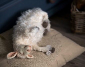 Sleep Sheep Designer’s soft Toy Hand Made to Order