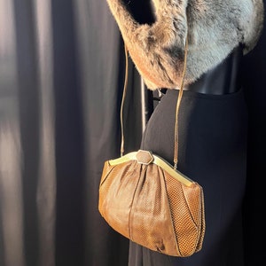 Vintage Judith Leiber Leather 2-Way Bag