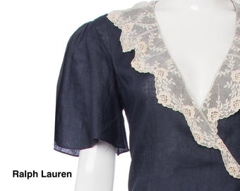 Ralph lauren blue vintage dress