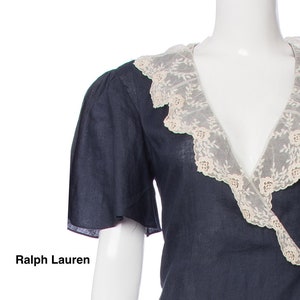 Abito vintage blu di Ralph Lauren