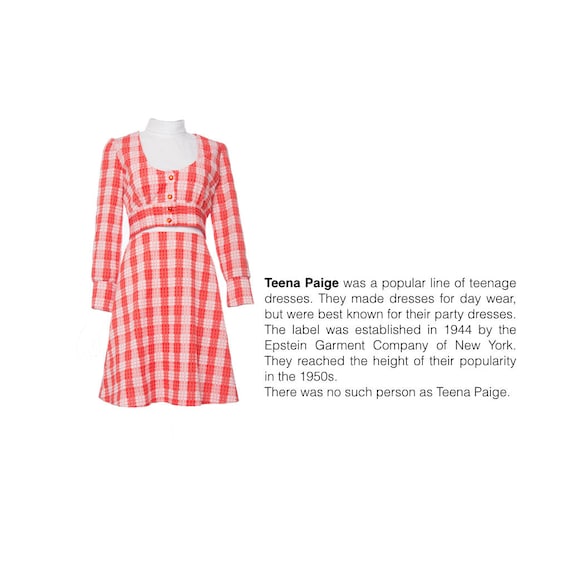 Vintage 1960S Teena PaigE dress and short jacket