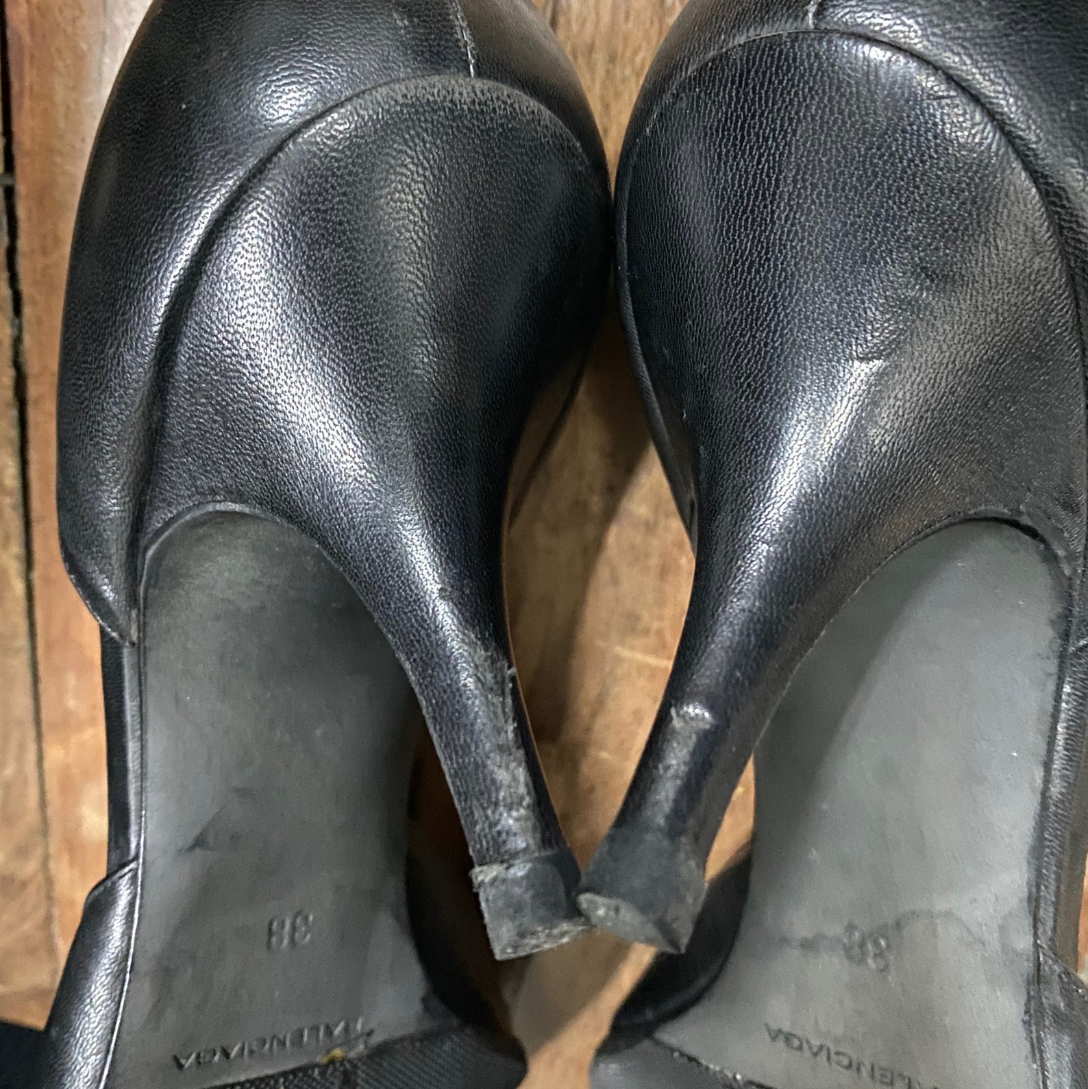 Balenciaga Black Heel Balenciaga Shoe | Etsy