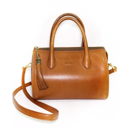 Vintage CHANEL Brown Bowling Doctor Bag