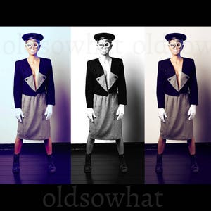 Valentino Garavani vintage 90s pencil skirt suit Collection image 5