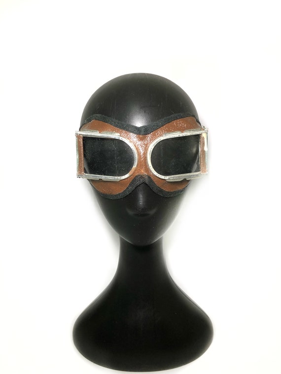 Leather Goggles,  Burning Man, Steam Punk s-l400.jpg main image 2