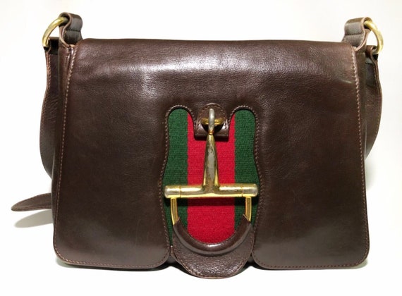 Vintage Gucci Hand Bag From Early 80s 