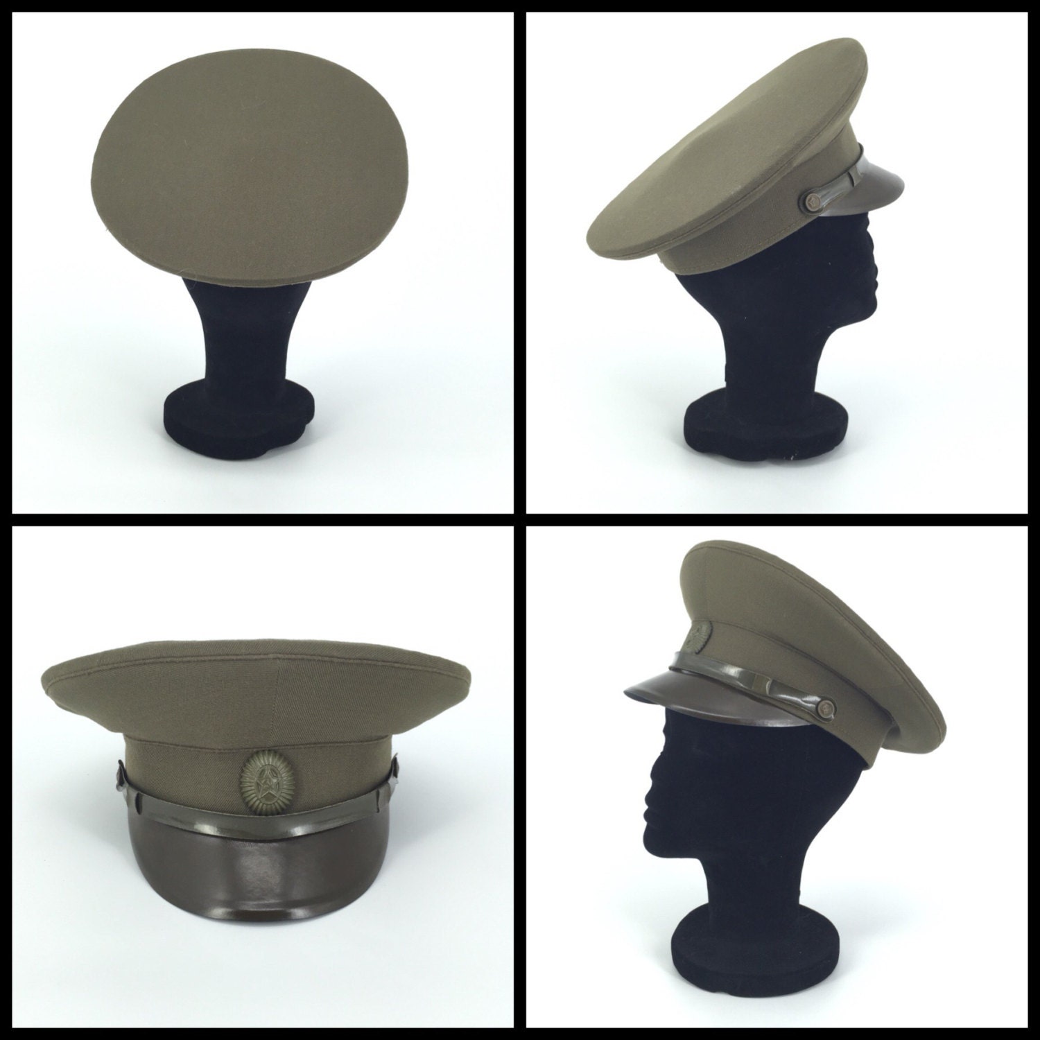 WWII Military Hat - Etsy