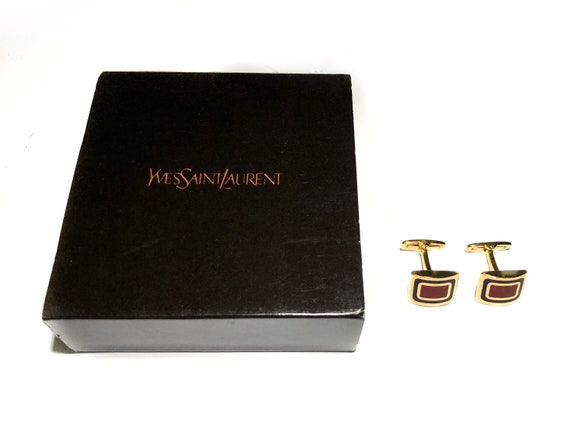 saint laurent cufflinks