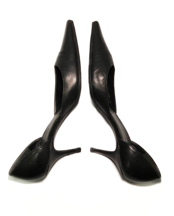 balenciaga black heel, balenciaga shoe - image 2