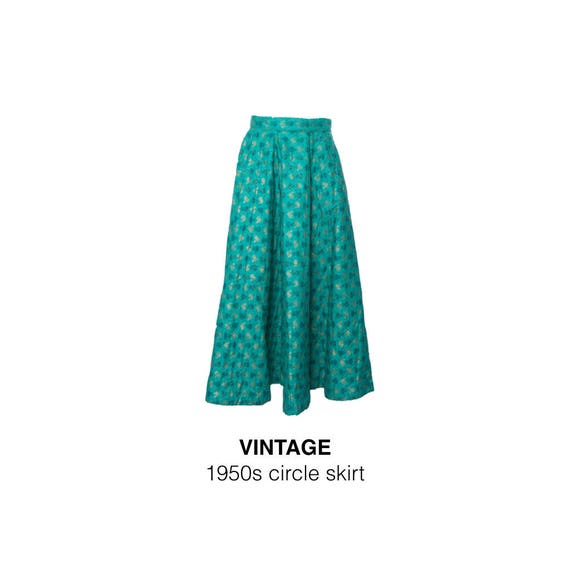 50s Carole Chris Circle Skirt
