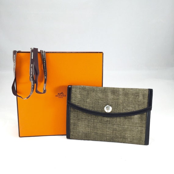 hermes envelope clutch