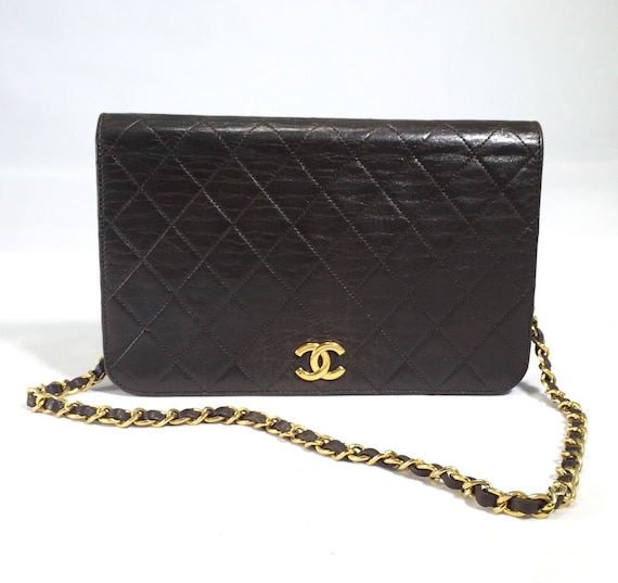 Wallet on chain gabrielle leather crossbody bag Chanel Black in Leather -  25262316