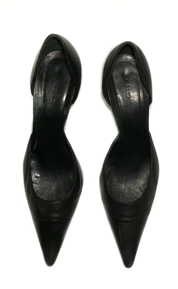 balenciaga black heel, balenciaga shoe - image 7