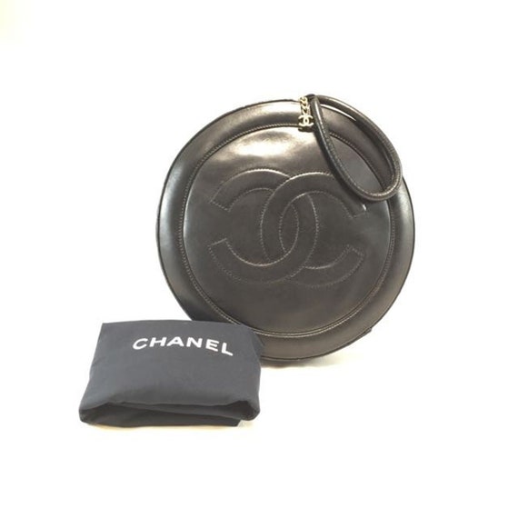 Chanel Vintage Full Moon Round Bag 