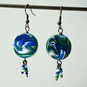Waves of Blue Earrings