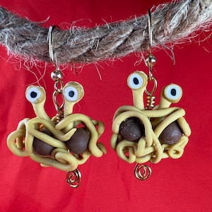 Flying Spaghetti Monster Earrings