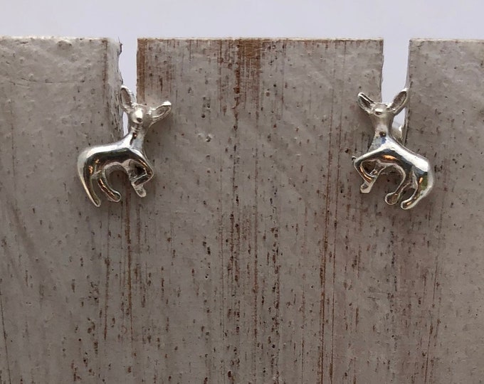 Silver Lamb Studs, Little lamb Sterling Silver Stud Earrings, Farm Animal Lover, Lamb Studs,Tiny Lamb Earrings, Minimalist Animal