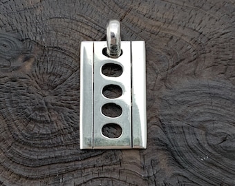 Silver Pendants, Mans Ladder Pendant, Grooms Gift, Sterling Silver Pendant, Men Jewellery