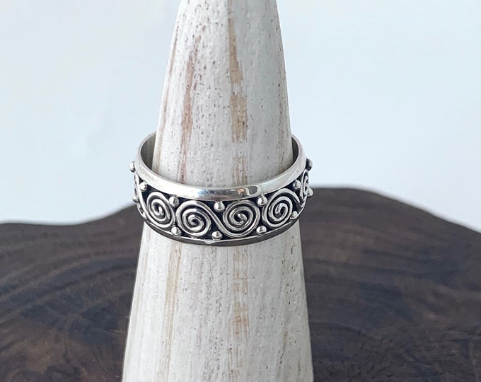 Silver Band Ring, Unisex Band Ring, Solid Silver 925, Unisex Ring,Silver Ring