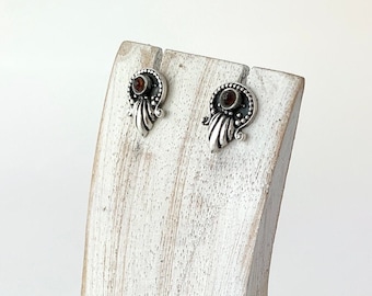 Amber Stud Earrings, Baltic Amber Jewelry, Silver 925, Art Deco Design,Amber Earrings,Sterling Silver Amber