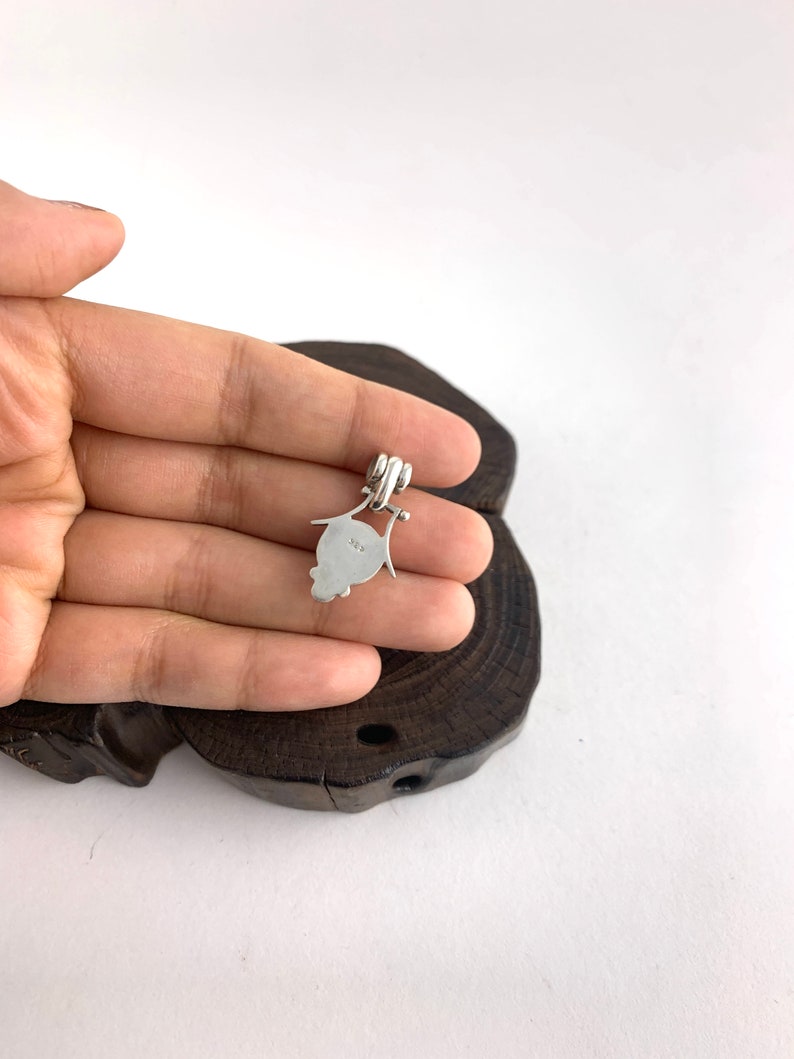Silver Pearl Pendant Dainty White Pearl Pendant White Pearl Pendant Natural Pearl Minimalist Pearl Jewellery