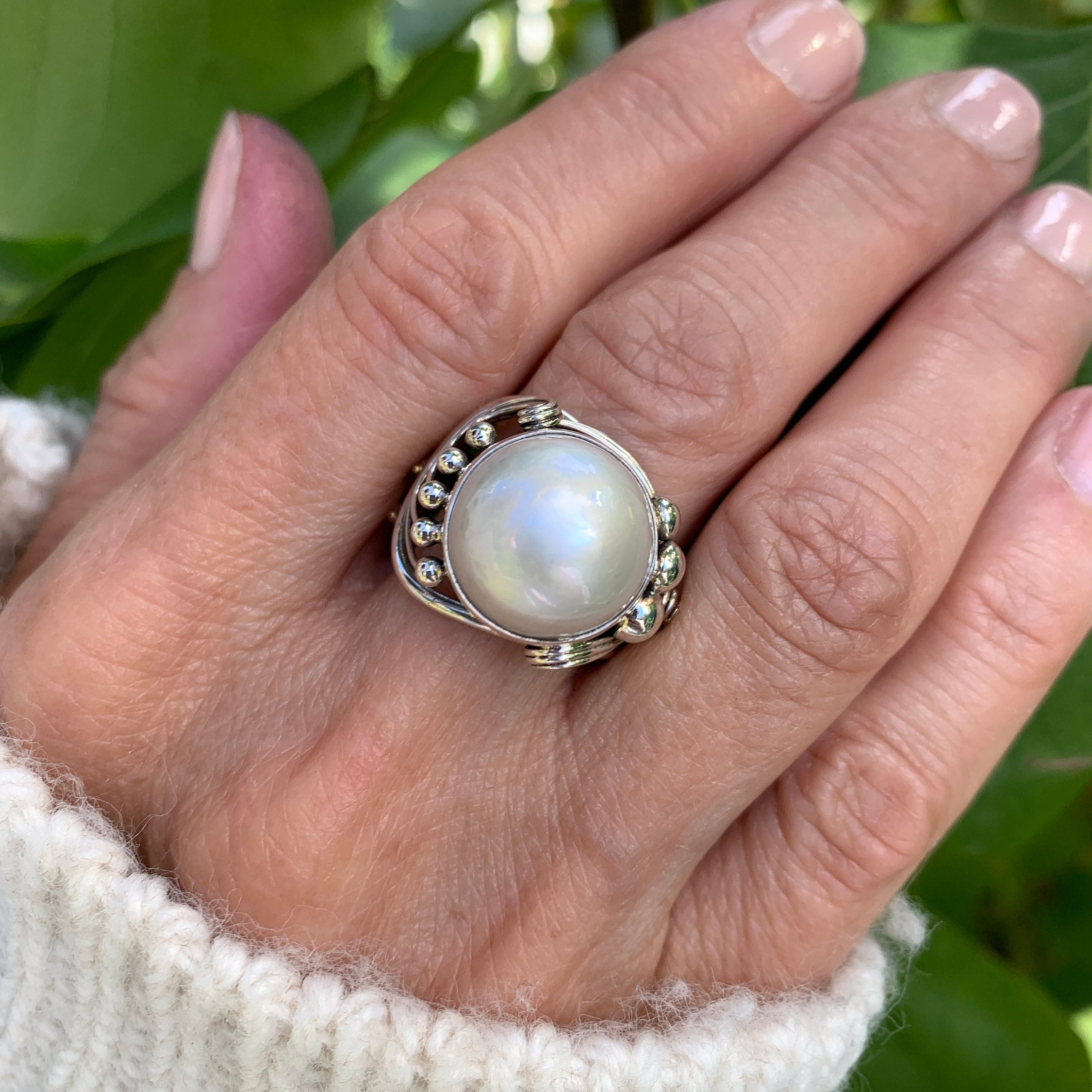 Mabe pearl hotsell rings sale