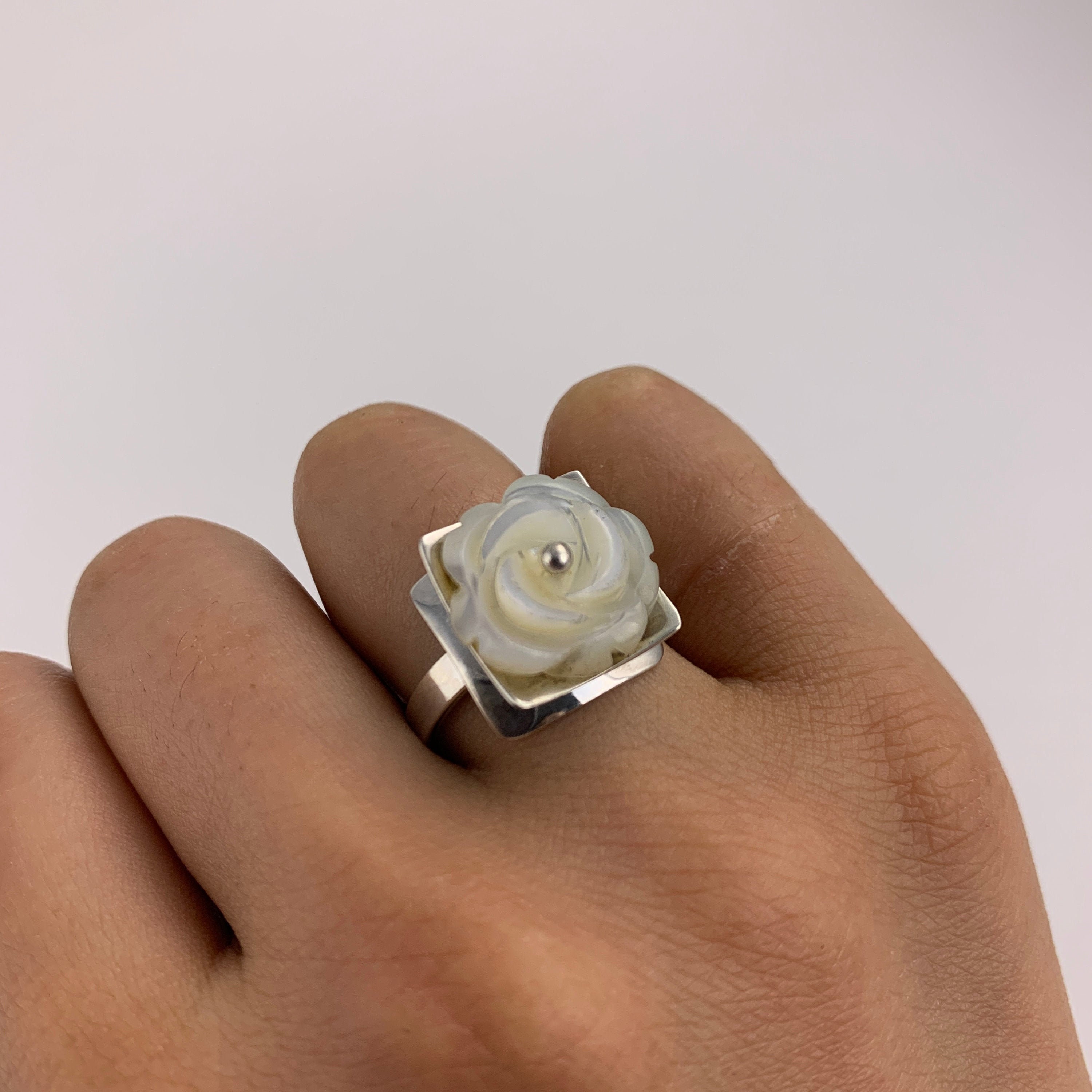 Mother of Pearl Rings | W Hamond Fine Jewellery