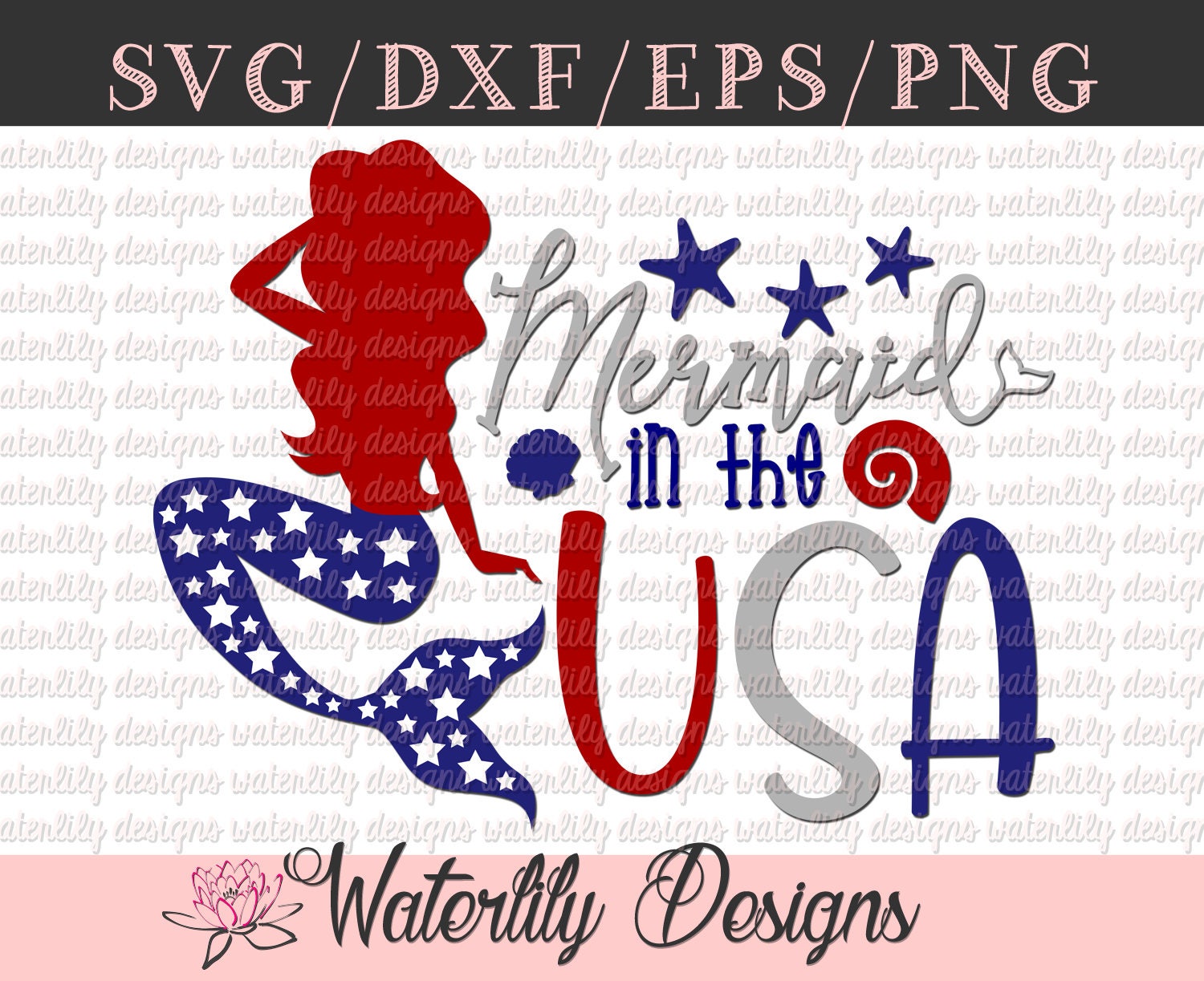 Free Free 297 Mermaid In The Usa Svg SVG PNG EPS DXF File