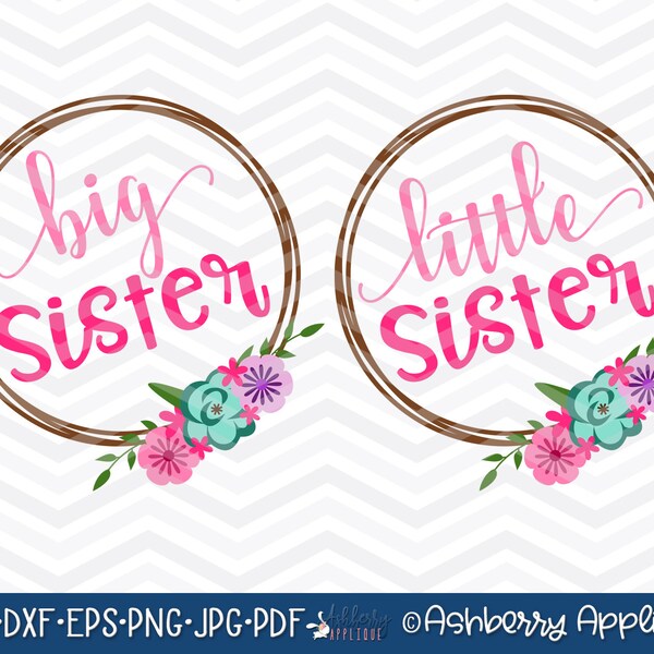 Big Sister Iron On - Etsy