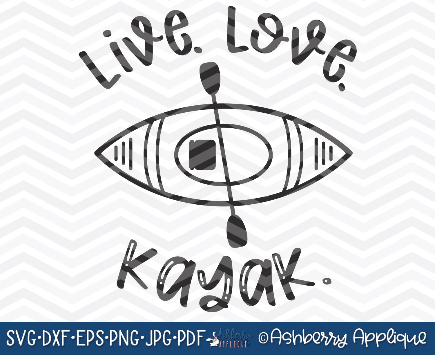 Free Free Live Love Kayak Svg