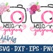 Hello Gorgeous Floral Photography SVG/DXF Cut File - Instant Download - Vector Clipart - Iron On Shirt Decal - Cricut - Silhouette - Camera