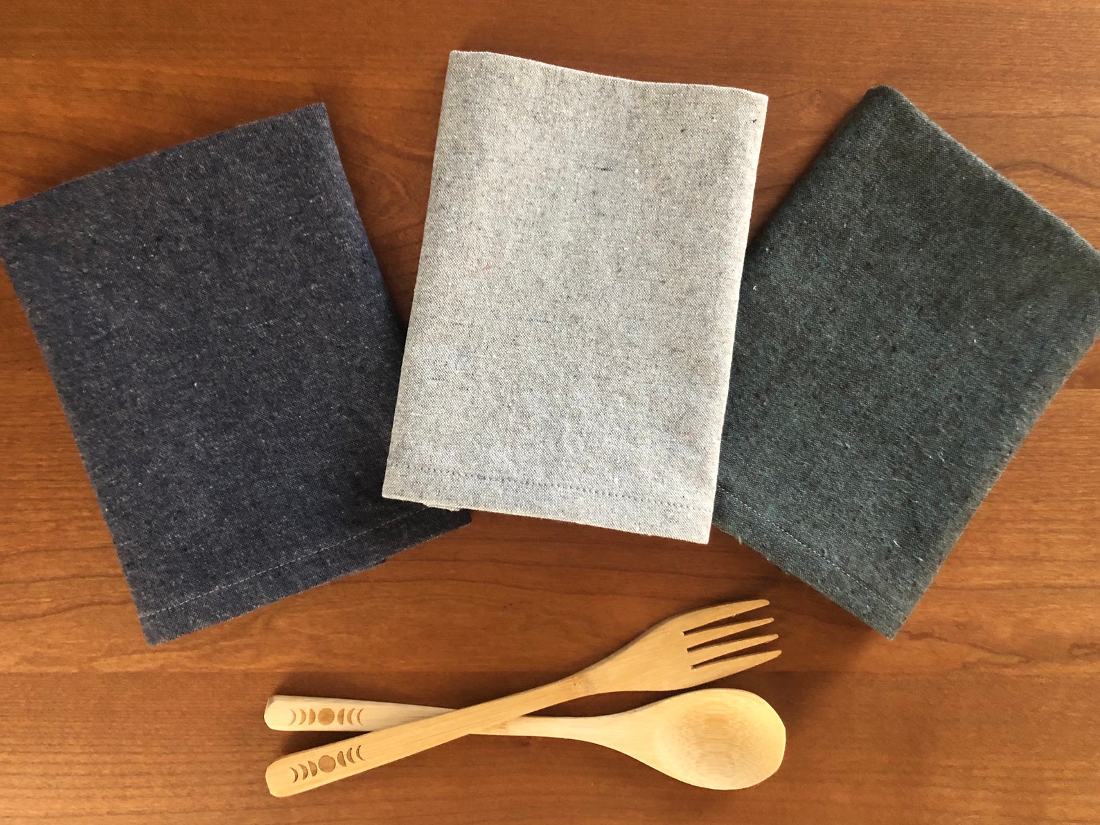 ECOFRIENDLY NAPKINS Recycled Hemp Organic Cotton Napkins Etsy