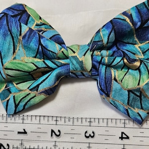 Peacock feathers Hair bow, Princess hair bow, fabric hair bow, Jasmine Hair bow, Toddler gift, Child gift, Birthday gift