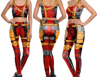 Deadpool Crop Top - Etsy