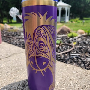 Eeyore Laser Gravur Becher