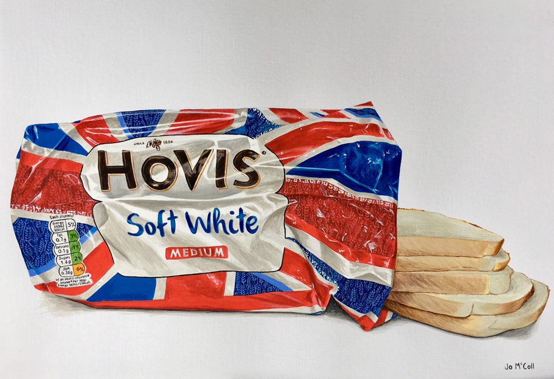 Hovis Bread Giclee Print of an Original Painting 'hovis Where the Art