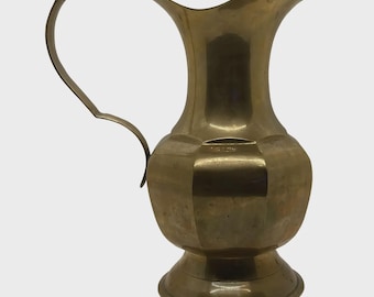 Mid-Century Modern Messing Krug