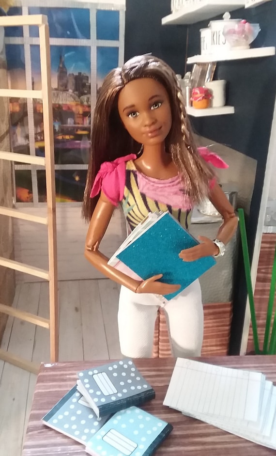 barbie doll school supplies