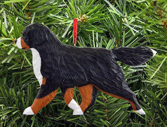 bernese mountain dog ornament