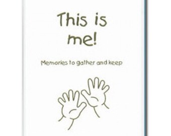 This is Me: Memories to Gather and Keep Adoption Lifebook