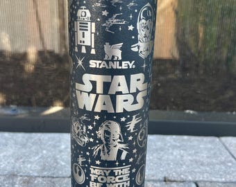 Star Wars-Engraved Stanley Aerolight 20 Oz , gifts for her, gifts for him, birthdays, holiday present