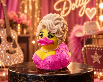 Dolly Quackton  3D Printed Character Toy