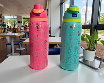 Nurse Life - 946 ml OWALA Dupe Free Sip Tumbler, Helomslag, Graverad