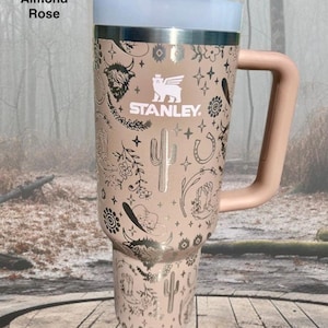 Engraved Highland Cow Stanley Tumbler 40 Oz - Western Country