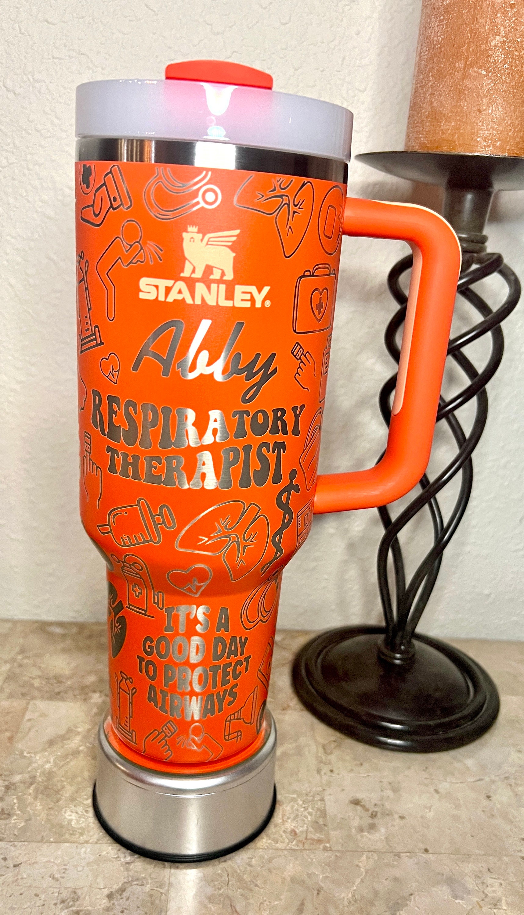 Respiratory Therapist - Engraved Stanley or Unbranded 40OZ H2.0
