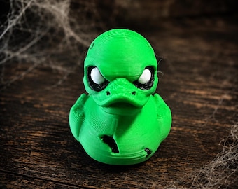 Zombie Duck,  Halloween 3D Printed Character Toy, Cruise Duck