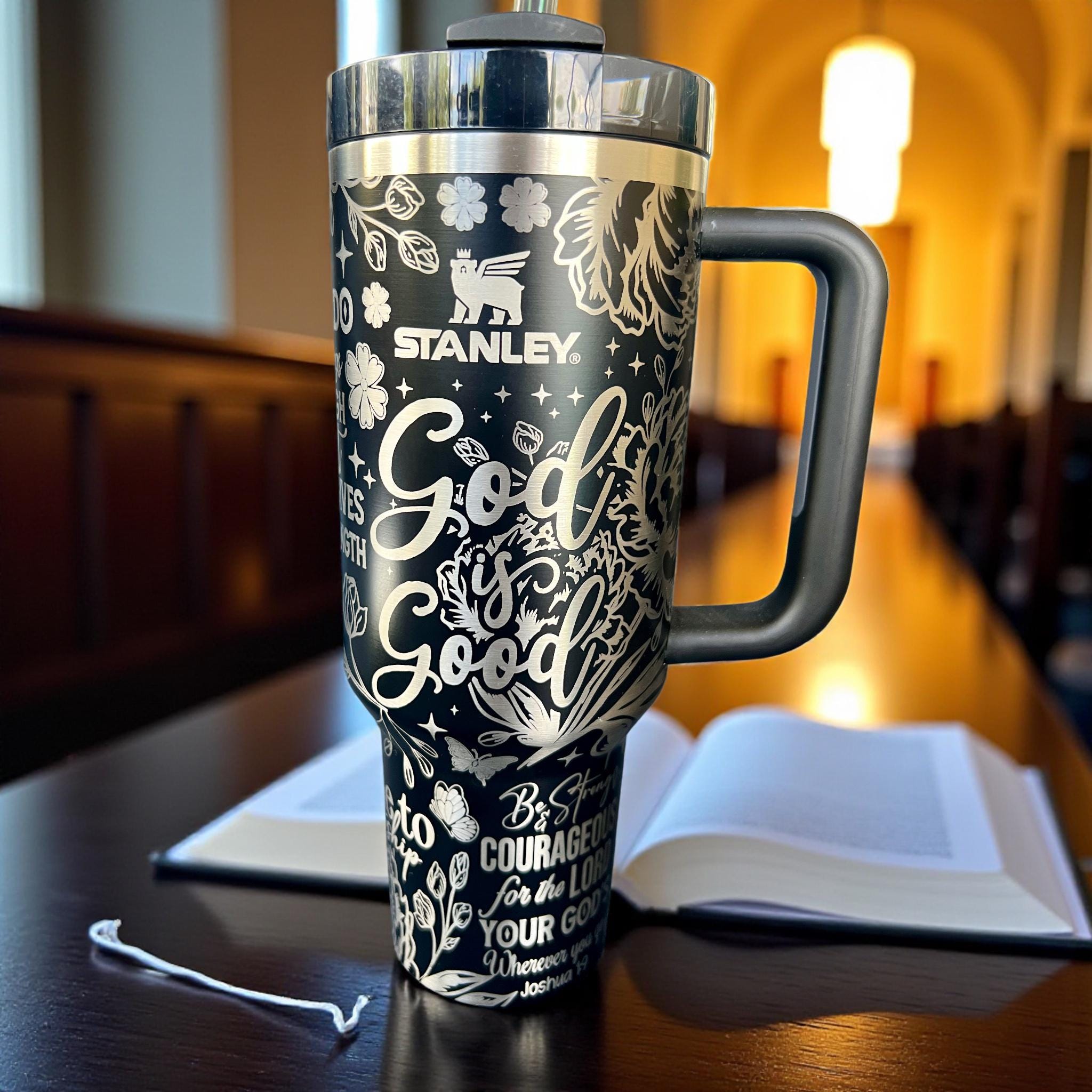 Christian Faith Engraved Stanley Tumbler - 40 Oz H2.0 Quencher - Etsy